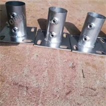 淘气堡连接配件扣件防护栏焊接铸铁方底座