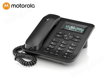 摩托罗拉CT410C电话机座机办公家用固定电话免电池双接...