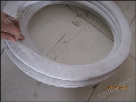 湖北宜都市聚四氟乙烯包覆石棉墊片，適用于反應釜，壓力容器