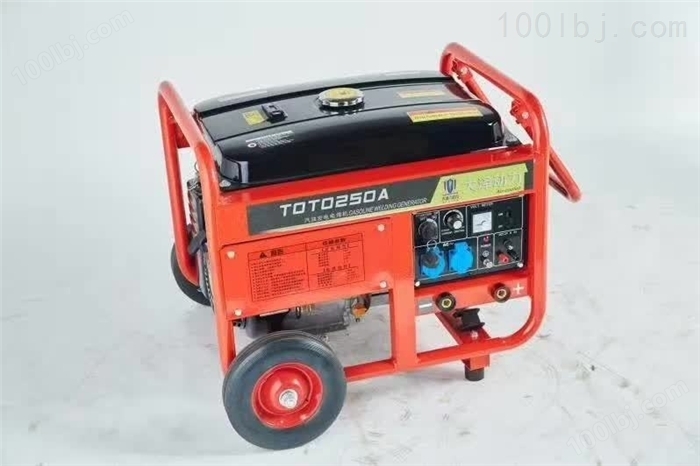 大泽动力户外应急250A汽油内燃发电电焊机