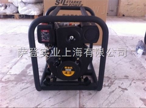 上海萨登4寸柴油自吸水泵口径100